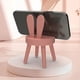 thumbnail image 5 of Soporte para teléfono de escritorio, soporte para teléfono móvil, silla, figura universal para todos los smartphones Rosa, 5 of 9