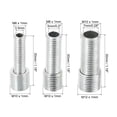 thumbnail image 2 of Uxcell M10/M12 to M6/M8/M10 30mm Long Double Male Threaded Reducer Bolt Screw Fitting Adapter 6 Pack, 2 of 5
