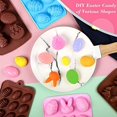 thumbnail image 5 of Easter Egg and Rabbit Silicone Mold Is Suitable for Decoration of Easter Chocolate Cake Pudding Jelly Dessert, 5 of 5
