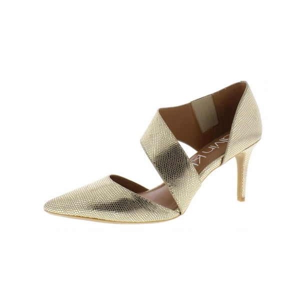 Calvin Klein Womens Gella Pointed Toe Dress Heels Calvin Klein Womens Gella Pointed Toe Dress Heels