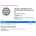 thumbnail image 2 of Flex Plate - Compatible with 1991 - 1992 Oldsmobile Custom Cruiser 5.0L V8, 2 of 2