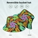 thumbnail image 2 of Fotbe Hippie Style Sombrero Tipo Pescador con Estampado – Sombrero de Sol de Algodón de Moda para Playa, Golf, Pesca, 2 of 6