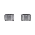 thumbnail image 2 of Justharion Bike Reflector Night Cycling Warning Safety Plastic Reflective Light Lens Accessory white 2Set, 2 of 6