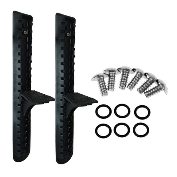 Kayak Foot Pegs 18 Inches, Footrest Accessories Pedals Foot Brace for Adjustable Direction Control