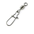 thumbnail image 2 of 100 Pcs Ball Bearing Fishing Swivels Snap Rolling Sea Connector Stainless Steel 1 - Does Not Contain Composite Wood 8#, 2 of 7