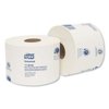 Tork 112990 Universal Bath Tissue Roll with OptiCore, 1-Ply, 3.75" x 4.0", White, 1,755 Sheets per Roll | 36 Rolls/Case