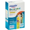 Equate Antibacterial Decorated Bandages, 20 Ct