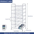 thumbnail image 5 of BTY 7-Tier Can Organizer - Holds up to 84 Cans, Silver Pantry Rack for Kitchen or Cabinet, 5 of 7