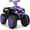 Purple, variant on Infans 12V Kids 4-Wheeler ATV Quad Ride On Car w/ LED Light & Music White