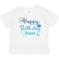 thumbnail image 3 of Inktastic Blue Happy Birthday Daddy Boys or Girls Baby T-Shirt, 3 of 5