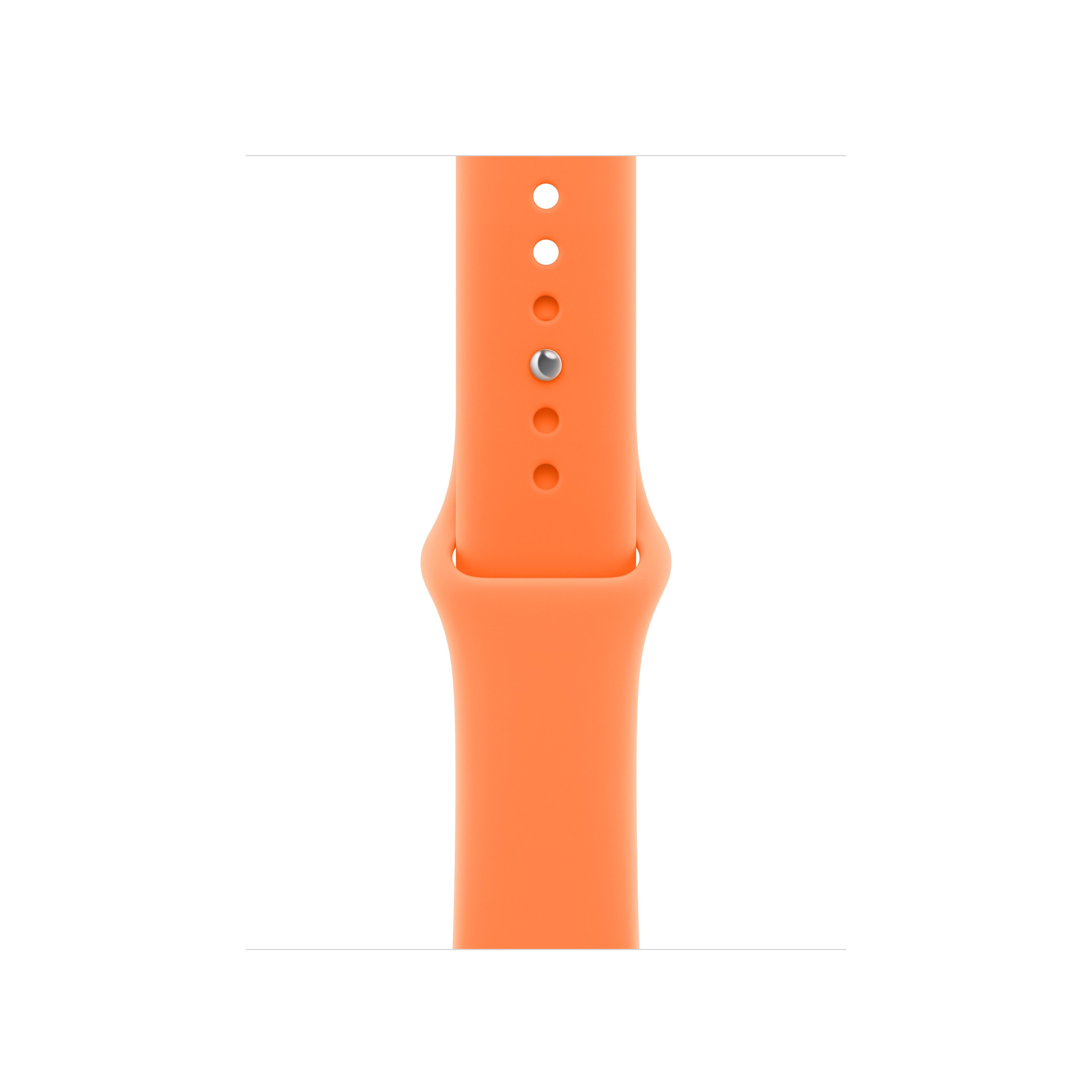 Apple Clementine 42mm Sport Band (S/M) – Compatible with Apple Watch 38mm, 40mm, 41mm Models
