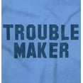thumbnail image 2 of Trouble Maker Rebel College Party Zip Up Hoodie Men's Women's Brisco Brands 4X, 2 of 6