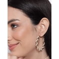 thumbnail image 3 of SOHI Women's White Pack Of 6 Multi-Layer Earrings, 3 of 5