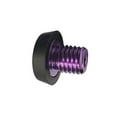 thumbnail image 3 of maskred Billiard Cue Bottom Plug Practical for Protection Pad Billiard Cue Rubber Bumper Violet Black, 3 of 4