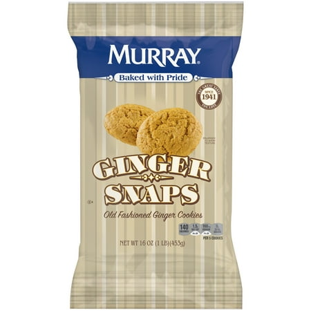 Murray Old Fashioned Ginger Snaps Cookies 16 oz (The Best Ginger Molasses Cookies)