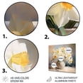 thumbnail image 3 of Designart "White Affodils love expression VI" Landscapes Metal Wall Decor, 3 of 5