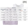 thumbnail image 4 of Xdegoge 2-Pack Baby Side Snap Sleeveless Vests V-Neck Quilted Cotton Waistcoats Warm Winter Layering Tops with Cute Embroidery, 9-12M, 4 of 6