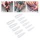 thumbnail image 3 of Uñas Postizas, Puntas De Uñas Transparentes Artificiales, 500 Piezas Seguras Para El Hogar, 3 of 7
