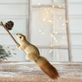 thumbnail image 4 of Mini Christmas Tree Decorations Cute Lifelike Squirrels Hanging Figurines Festive Holiday Decor for Xmas Tree Home Party, 4 of 5