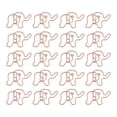 thumbnail image 4 of 20Pcs Cute Elephant Shaped Paper Clips,Rose Gold Journal Paper Clips Metal Bookmark Clips Office Supplies With Storage Box For Document Organizing, 4 of 8