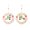 2pcs, variant on Cheers.US 2Pcs/Set Christmas Nutcracker Ornaments Set Christmas Hanging Nutcracker Ornaments Xmas Wooden Walnut Soldier Decorations for Hotel Christmas Party Door House Stores