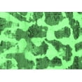 thumbnail image 1 of Ahgly Company Indoor Rectangle Oriental Emerald Green Modern Area Rugs, 7' x 10', 1 of 4