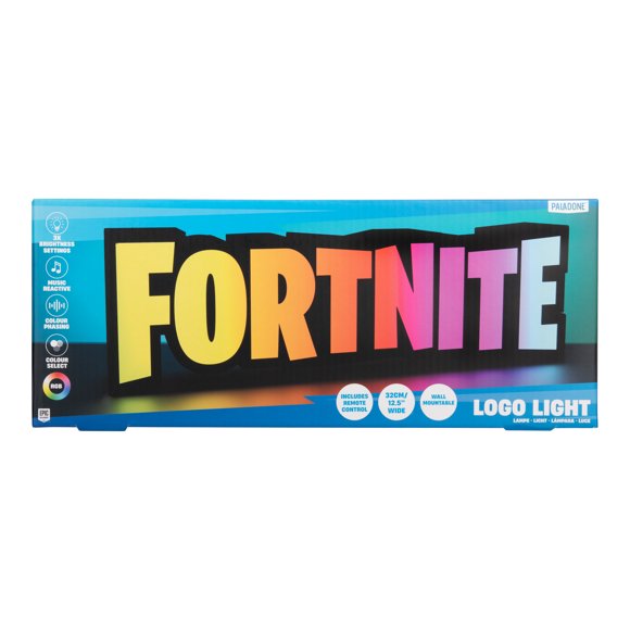 Lumière du logo Fortnite