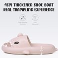 thumbnail image 2 of SAGUARO Cloud Shark Slides for Women Men Cute House Slippers Anti-Slip Shower Sandals Open Toe Casual Shoes, 2 of 7