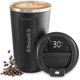 thumbnail image 1 of Stainless Steel Vacuum Insulated Travel Coffee Mug, Led Temperature Display Insulated Tumbler, Leak Proof with Lid Keeps Cold and Warm, Suitable for C, 1 of 5