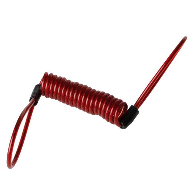 Alarm Disc Lock Security Reminder Cable Motorcycle Scooter tool Motorcycle Bike Motorbike Anti Thief Safety Tool Disc Spring