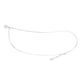 thumbnail image 4 of Collar con colgante geométrico de diamantes de imitación para mujer, plata de ley 990, collar exquisito brillante, accesorio de joyería, 4 of 14