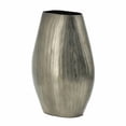 thumbnail image 2 of 9.5x5.5x12" Aluminum Layered Chisel Oval Vase&nbsp;, 2 of 7