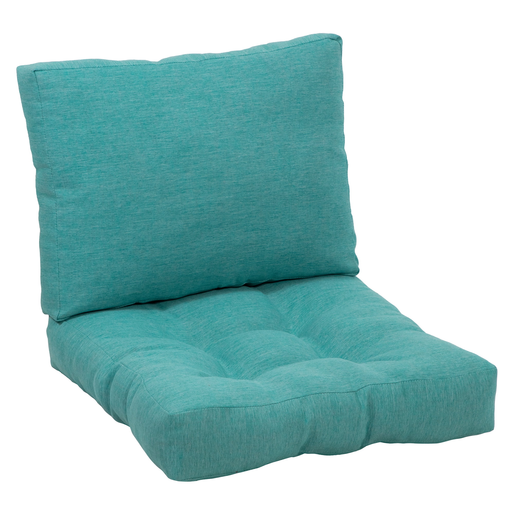 Better Homes & Gardens 42" x 24" Solid Aqua Rectangle Outdoor 2Piece