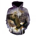 thumbnail image 3 of Sudadera con capucha con estampado 3D de otoño, diseño divertido, bandera de EE. UU., moda para hombres y mujeres, ropa deportiva de calle, sudadera fina para patineta, 3 of 5