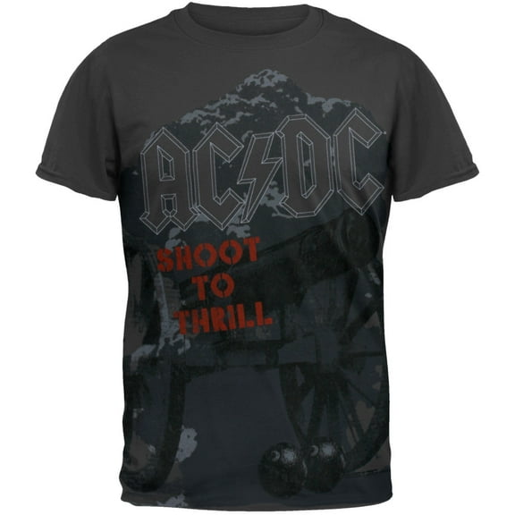 AC/DC Men's Thrilled Short Sleeve T Shirt