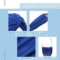thumbnail image 5 of Minzimin 4 Pieces Turbans for Women Soft Pre Tied Knot Fashion Pleated Cancer Turban Cap Chemo Headwrap Sleep Hat, 4 Colors, 5 of 6