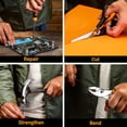 thumbnail image 5 of DEKOPRO 50-Piece Household Tool Kit with Plastic Toolbox, Essential Tools for Office and College Repairs, 5 of 8