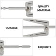 thumbnail image 2 of Cabilock Fourchette à Air Chaud Rotative Brochette Rôtissoire en Acier Inoxydable Fourchette à Viande Tiges Barbecue Système de Rôtissoire Rotatif pour Barbecue Fourchettes Extérieures Rôtissoire, 2 of 5