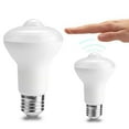 thumbnail image 3 of LED Bulb, E27 7W LED Sensor Light Bulb, Human Body Sensor For Hotels Bars  Restaurants Hallway Restrooms, 3 of 8