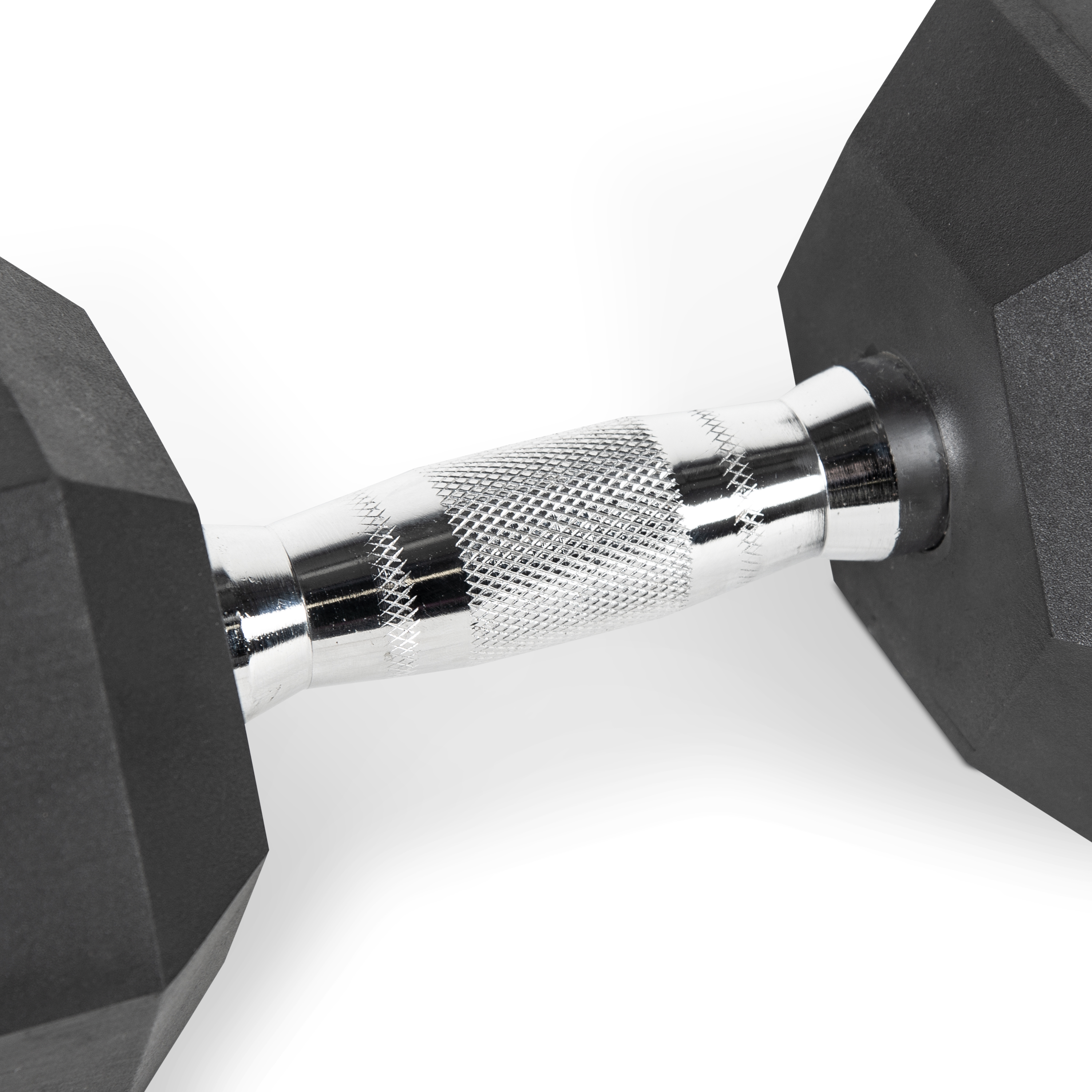 CAP 50 lb Rubber Hex Dumbbell Set photo 4