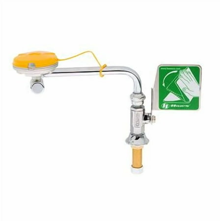 T&S Brass - Eyewash, Deck Mounted, Swivel, Polish Chrome (RIGHT SIDE MOUNT)