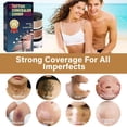 thumbnail image 4 of Tattoo Cover Up, 2 Colors, Waterproof & Sweatproof Tattoo Cover Up Makeup, Suitable for Vitiligo, Dark Spots, Scars, 4 of 9