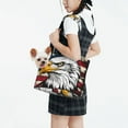 Sigee American Bald Eagle for Pet Carrier Bag for Puppy with Pockets