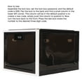 thumbnail image 3 of Lockable Storage Box Container, Lock Box Clear Food Storage Container Medicine Case with 3 Digit Combination Lock for Home Security, 3 of 8