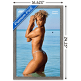 thumbnail image 3 of Sports Illustrated: Swimsuit Edition - Jasmine Sanders 22 Wall Poster, 14.725" x 22.375" Framed, 3 of 5