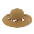 thumbnail image 2 of Lady Foldable Casual Cap Wide Sun Straw Beach Hat For Women, 2 of 2