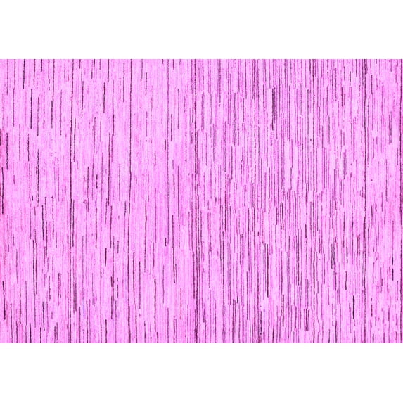 Ahgly Company Indoor Rectangle Solid Purple Modern Area Rugs, 2' x 5'