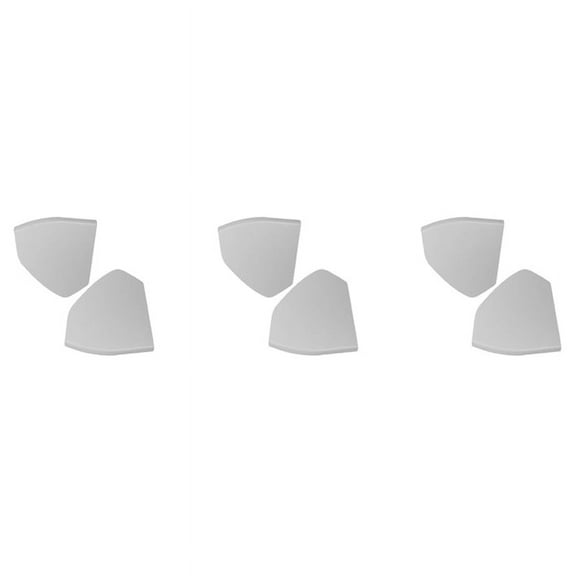 3 Pair Car Side Door Front Upper Cover Auto Interior Trim Shell for - E-Class W211 2003-2009 2117270148,6 x Car Side Door Front Upper Cover,gray