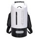 thumbnail image 2 of Bolsa seca de 10 l, cómoda, resistente, con compartimento transparente, mochila flotante, impermeable, para acampar, pescar, hacer senderismo, rafting Blanco, 2 of 8