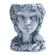 thumbnail image 2 of Maceta decorativa con forma de cabeza de niña de resina – Maceta con drenaje para suculentas, hierbas o plantas artificiales – Maceta con forma de estatua única para la decoración del hogar, bal, 2 of 5